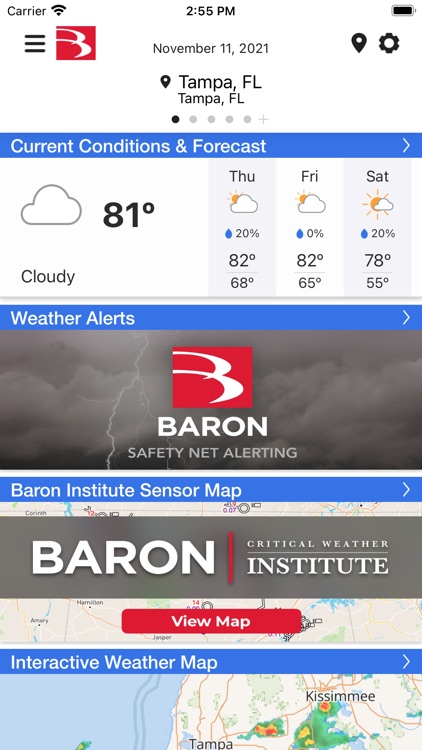 Baron Critical Weather