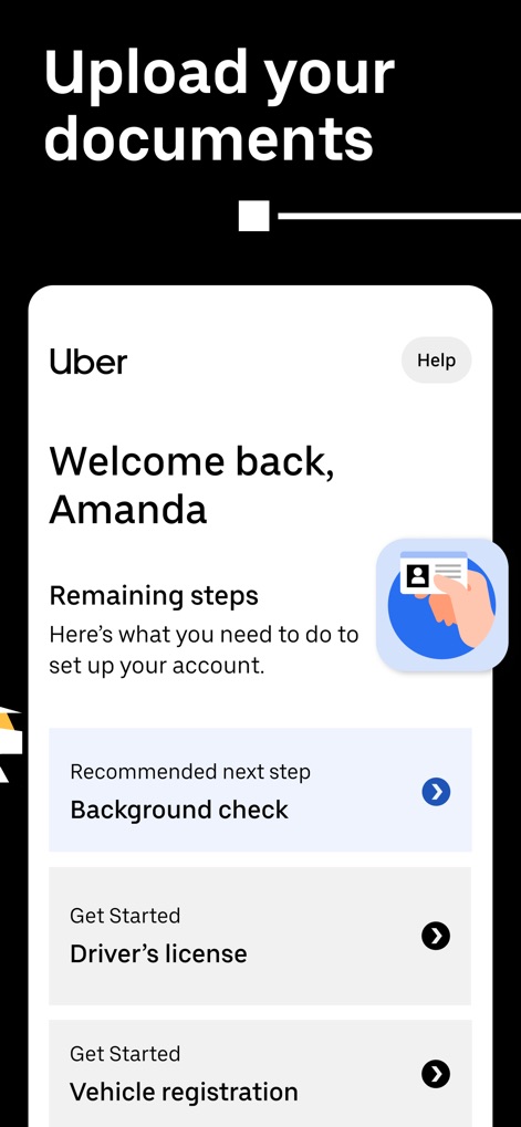 Uber - Driver: Drive & Deliver - Account Setup Guide