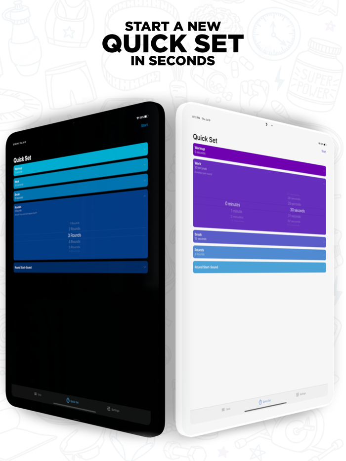 Interval Timer Simple Rounds