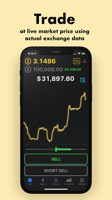 Bitcoin Simulator Screenshot
