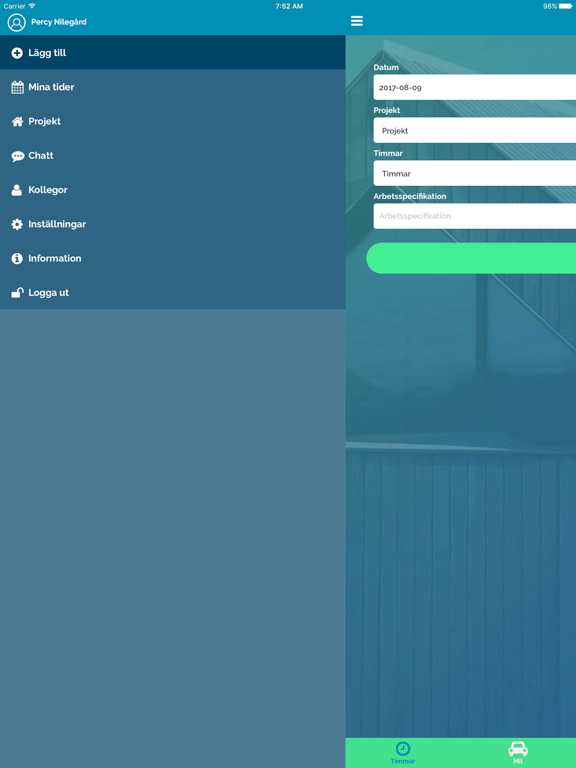 Screenshot #4 pour PL Utveckling Tidrapport
