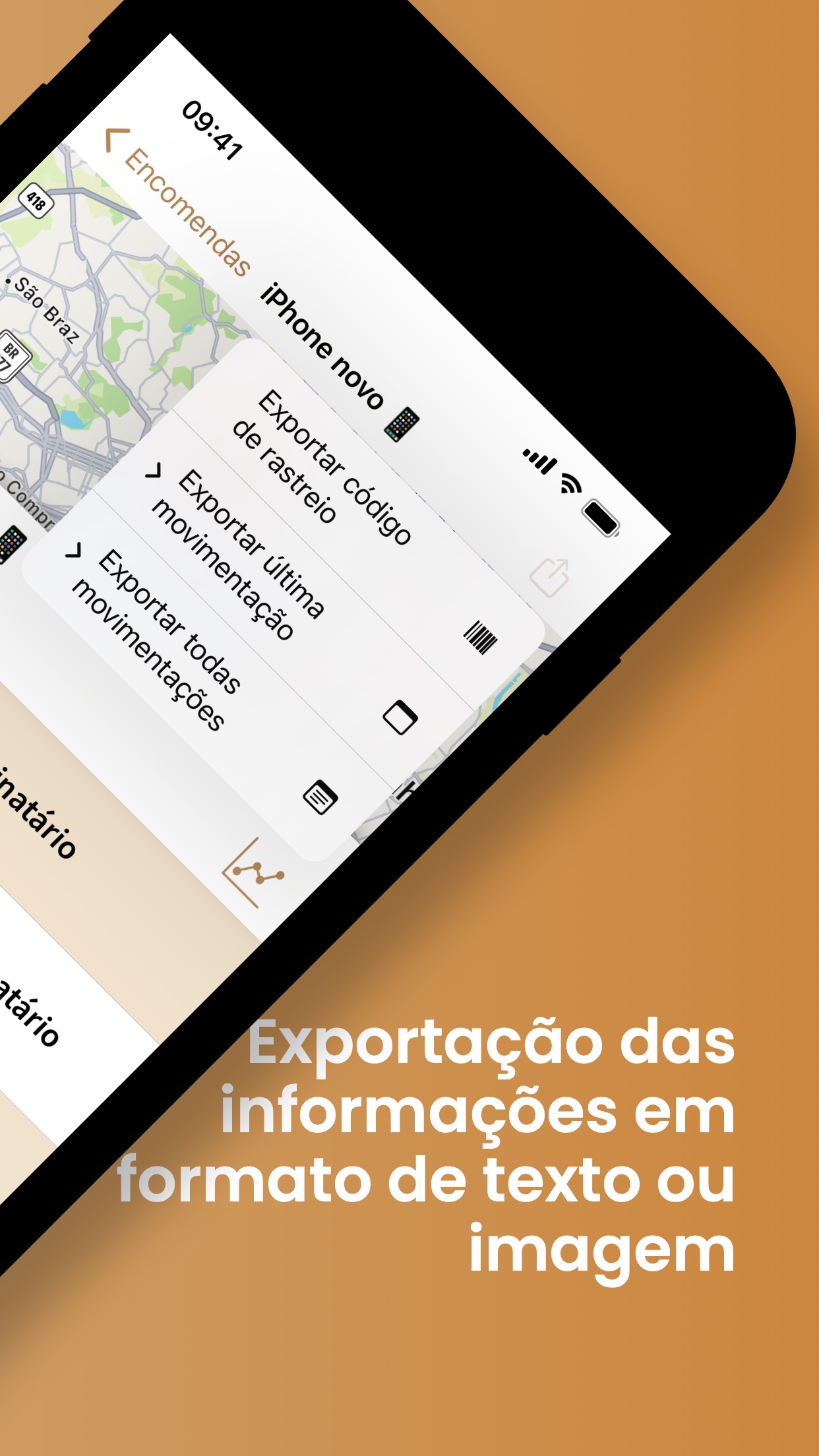 Screenshot do app PacoteVício