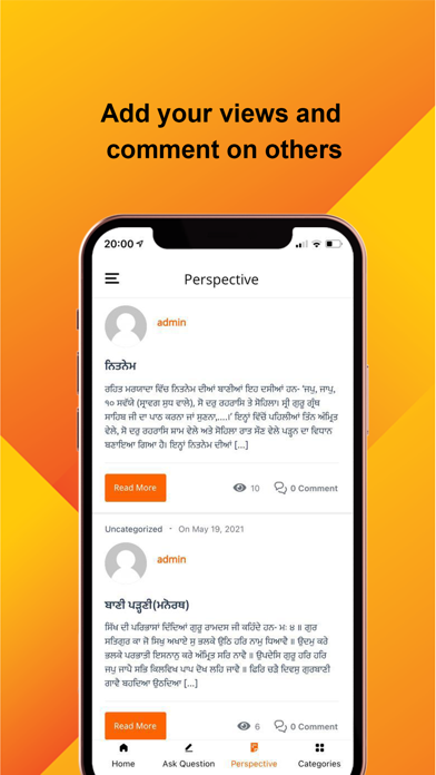 Sikh Wisdom: Sikh Q&A Platform Screenshot