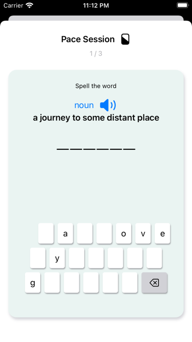 Pace - Vocabulary Decks Screenshot