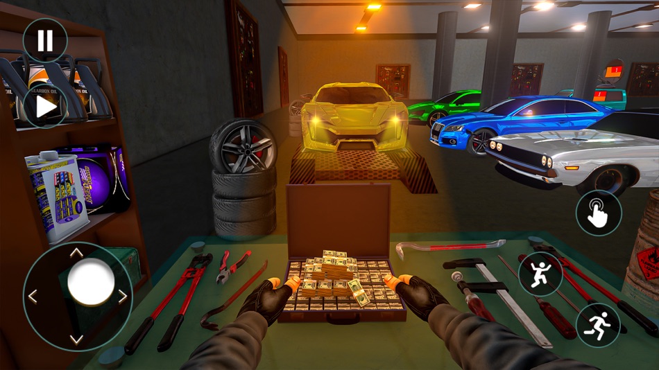 #1. Car Thief Robber Simulator 3D (iOS) 由: Usman Bhatti