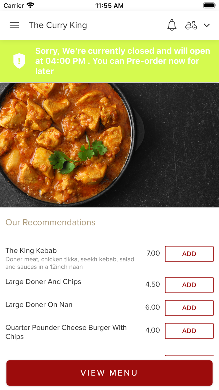 The Curry King Peterborough