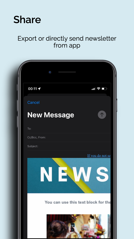 #4. Newsletter Creator (iOS) 由: Nikola Arsovski