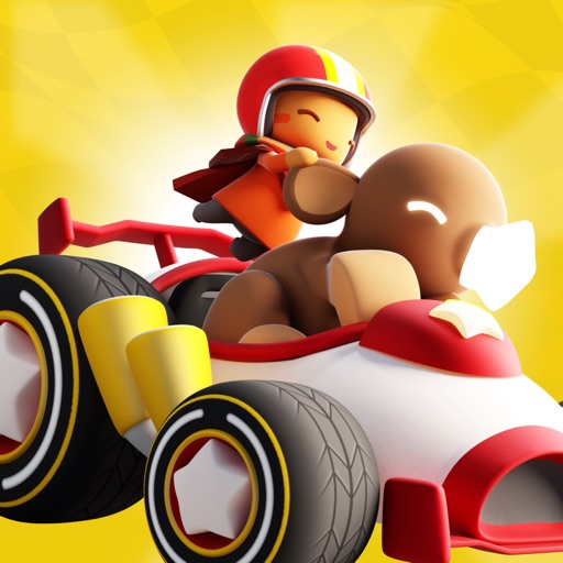 Starlit On Wheels: Super Kart Icon