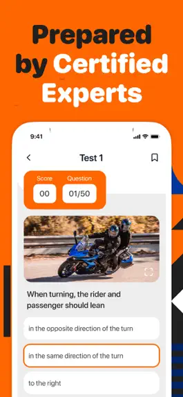 Game screenshot Motorcycle License Test Prep hack