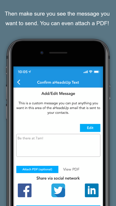 aHeadsUp Screenshot