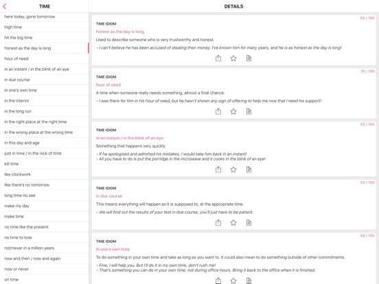 Screenshot #5 pour Time Eyes idioms in English