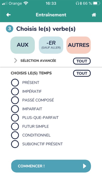 Santillana Français – Verbes Screenshot