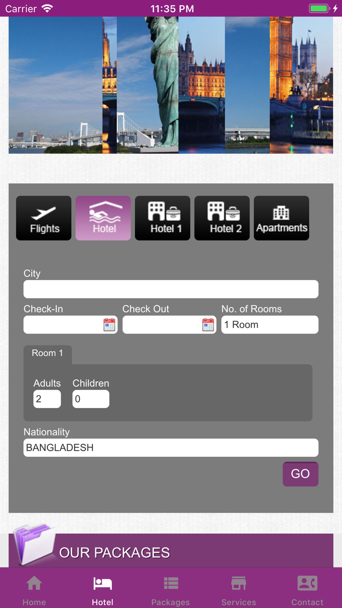 Afrah Travels - Tathekarty