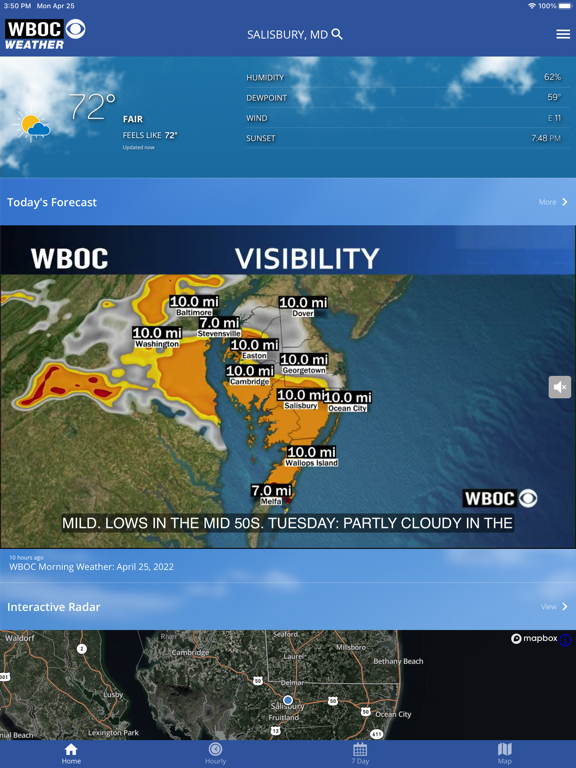 Screenshot #4 pour WBOC Weather