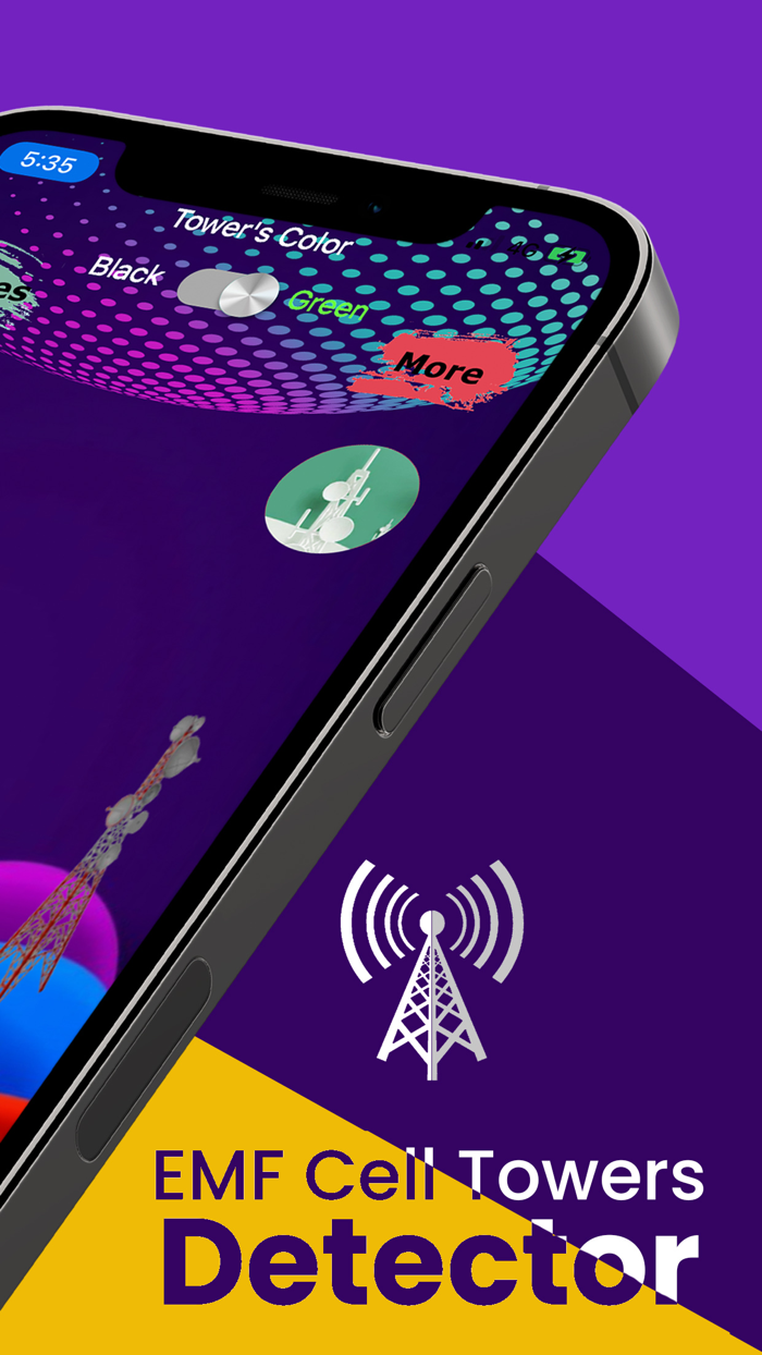 Cell Tower EMF Locator LTE Map