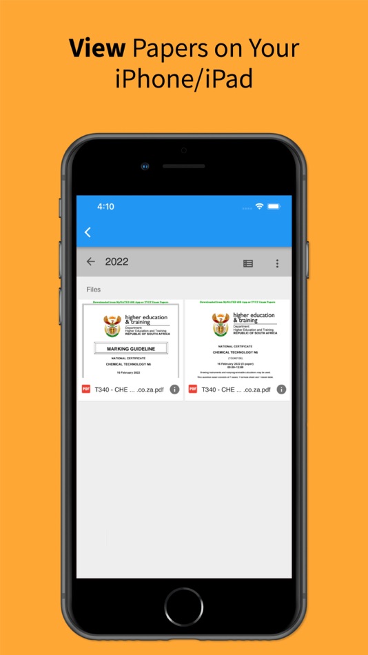 #4. TVET Exam Papers lite - NATED (iOS) 由: Selborn Arnold Zandamela