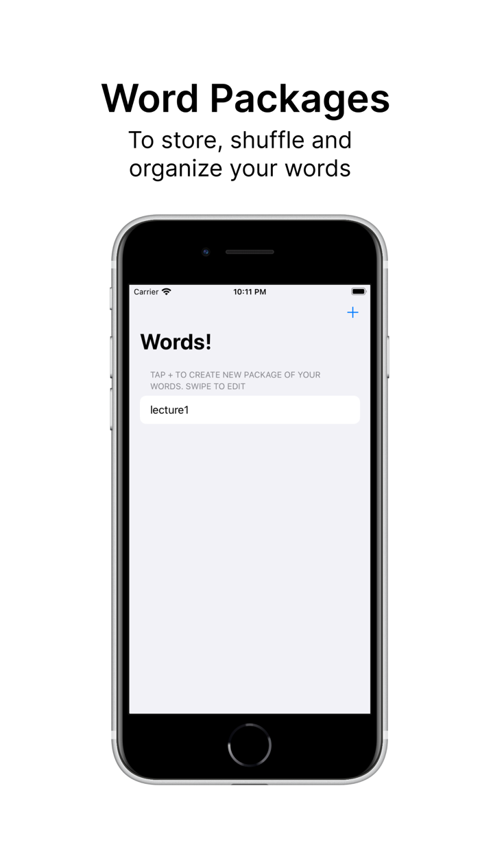 Words - Store and Learn Words