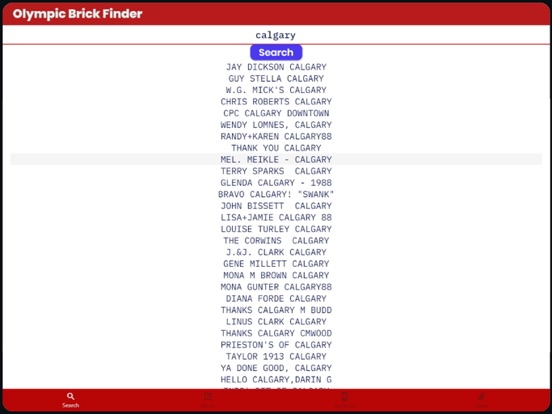 Screenshot #5 pour Olympic Brick Finder