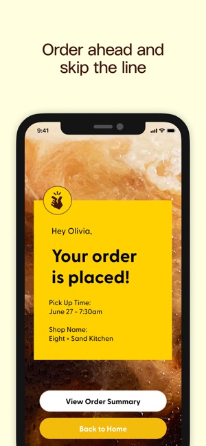 Order Ahead