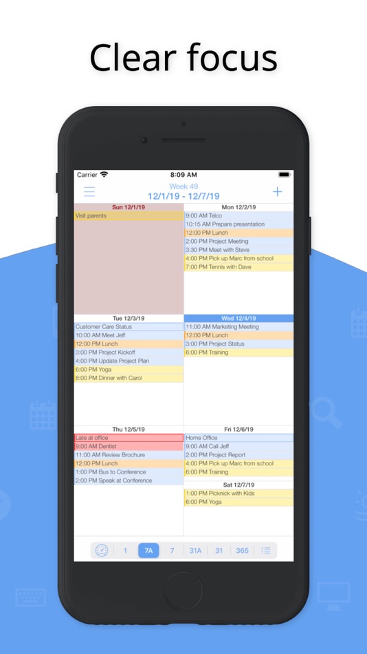 #4. miCal - The missing Calendar (iOS) 由: entwicklungsschmiede UG & Co KG