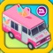 Ice Cream & Fire Truck Games