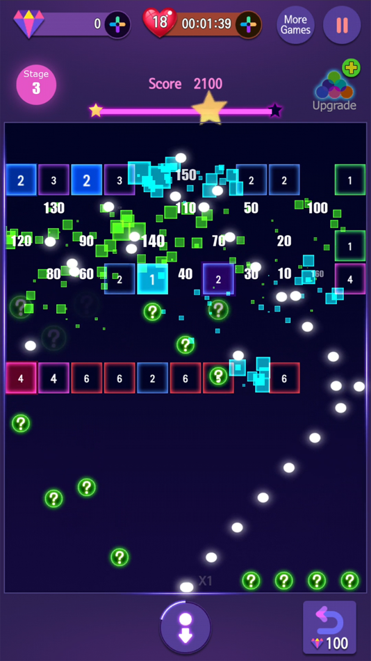 #7. Neon Bricks Master (iOS) 由: tunupgames