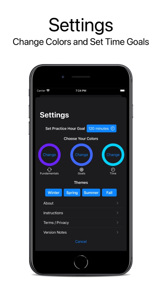 #7. PracticeMeter (iOS) Με: Adam Ballif