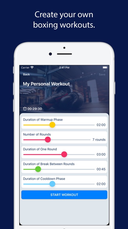 Boxing Coach Workout Timer screenshot-3
