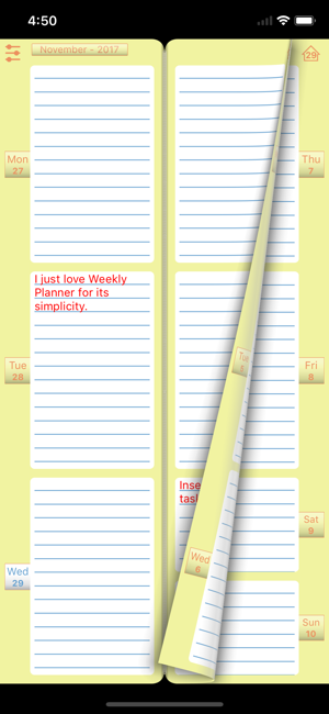 Paper Planner, Diary, Calendar Screenshot