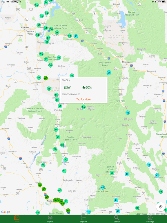 Idaho Traveler iPad screenshot 4 - Travel app
