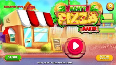 Meaty Pizza Maker Cooking Game Screenshot