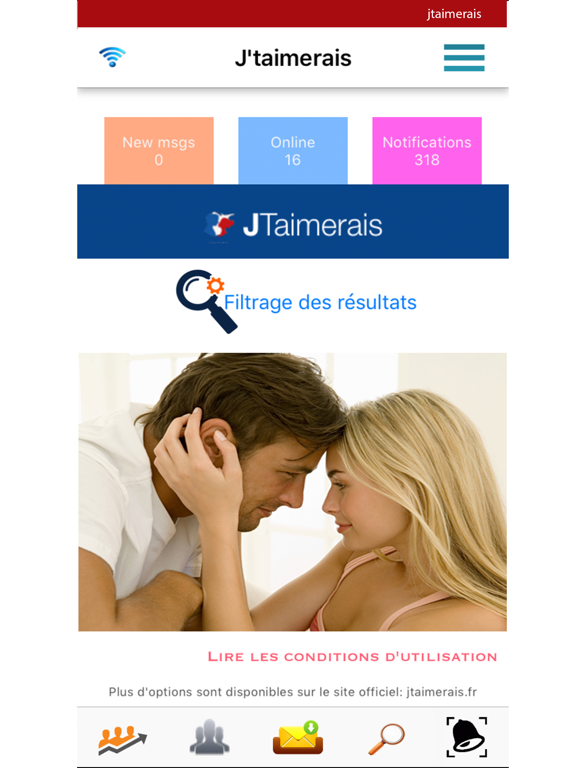 Screenshot #4 pour JTaimerais - Rencontres France