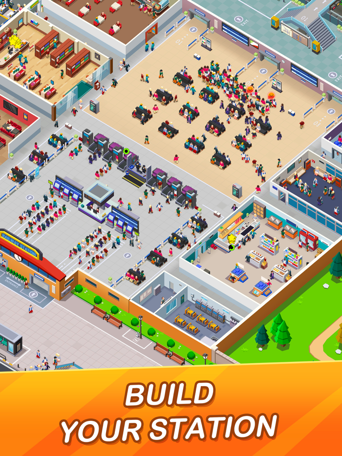 поезд магнат Idle Train Empire