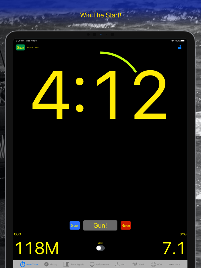 Race Master Sail Timer  Speed