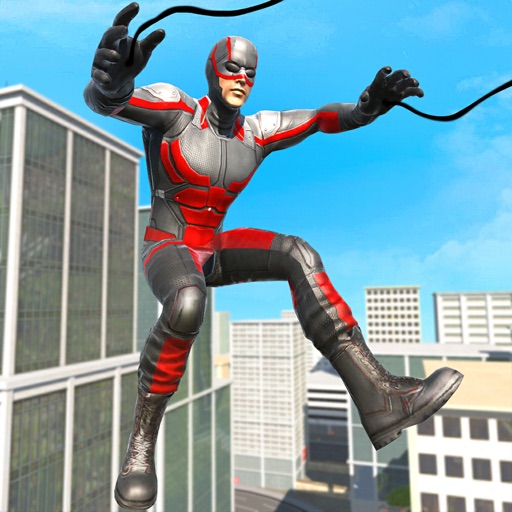 Incredible City Rope Superhero iOS App