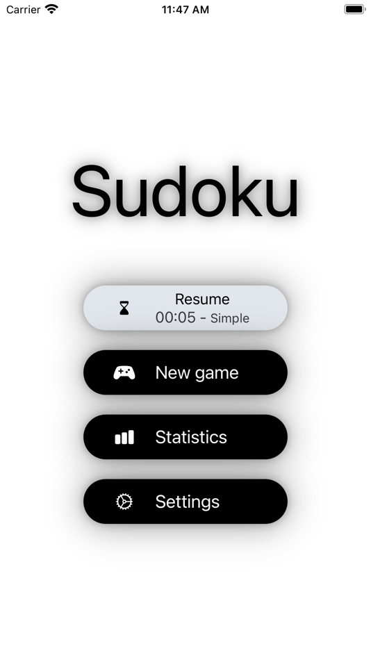 sudoku  数独游戏  classic game - 1.2.0 - (iOS)