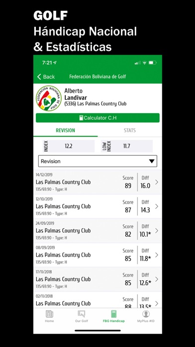 Golf Bolivia Screenshot