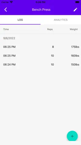 Game screenshot Weight Book: Gym Log apk