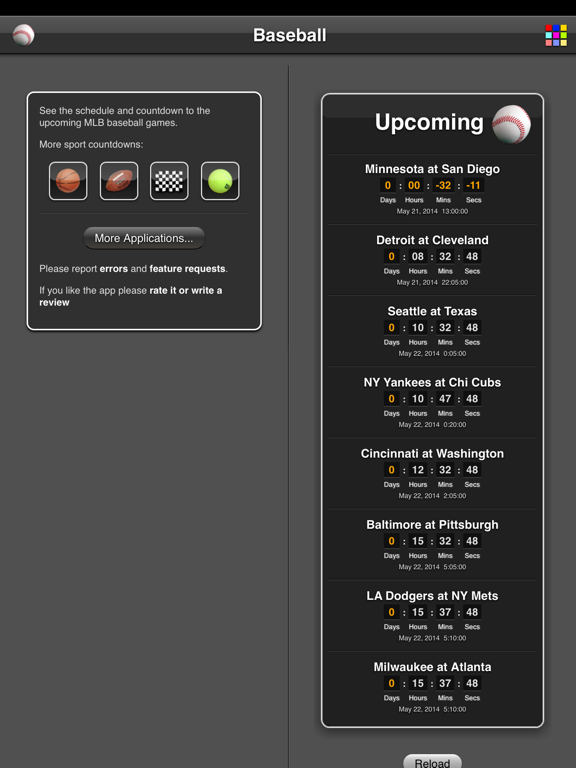 Screenshot #4 pour Baseball Games Lite