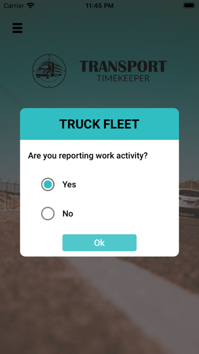 Transport Timekeeper Screenshot
