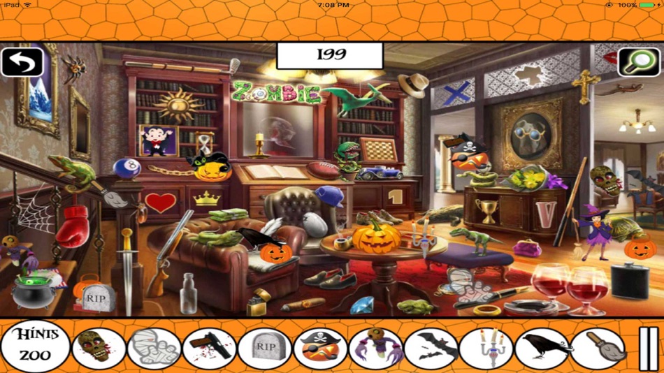 #4. Halloween Home Hidden Objects (iOS) 由: atul patel