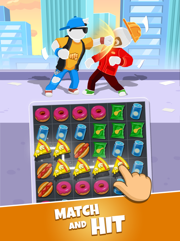 Match Hit - Puzzle Fighterのおすすめ画像1