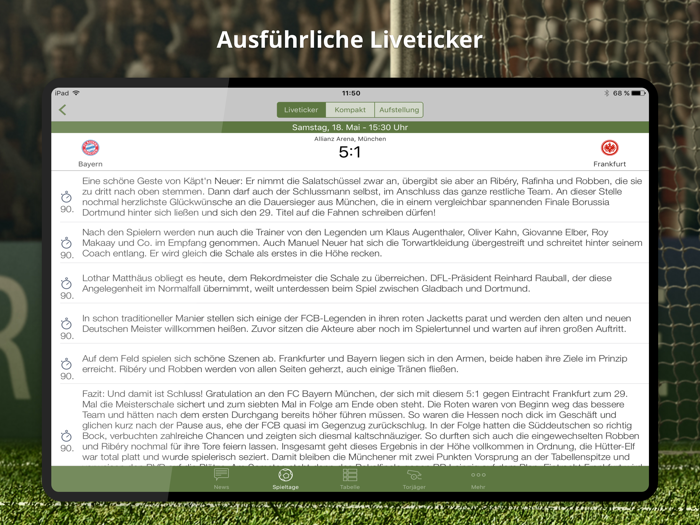 Pocket Liga - Fussball Live