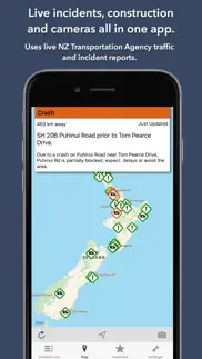 nz roads traffic & cameras iphone screenshot 1