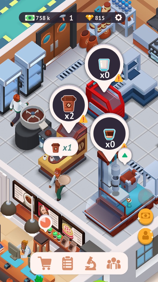 #6. Idle Coffee Shop Tycoon - Game (iOS) 由: Codigames
