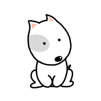 Cute dog Bull Terrier2 logo