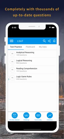 Game screenshot LSAT practice test mod apk
