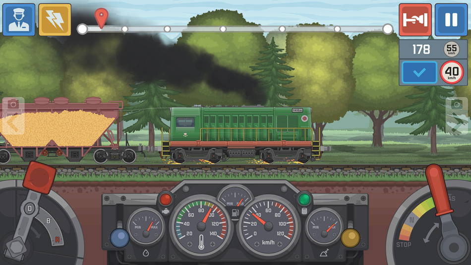 #4. Train Simulator: Railroad Game (iOS) 来自: Azur Interactive Games Limited