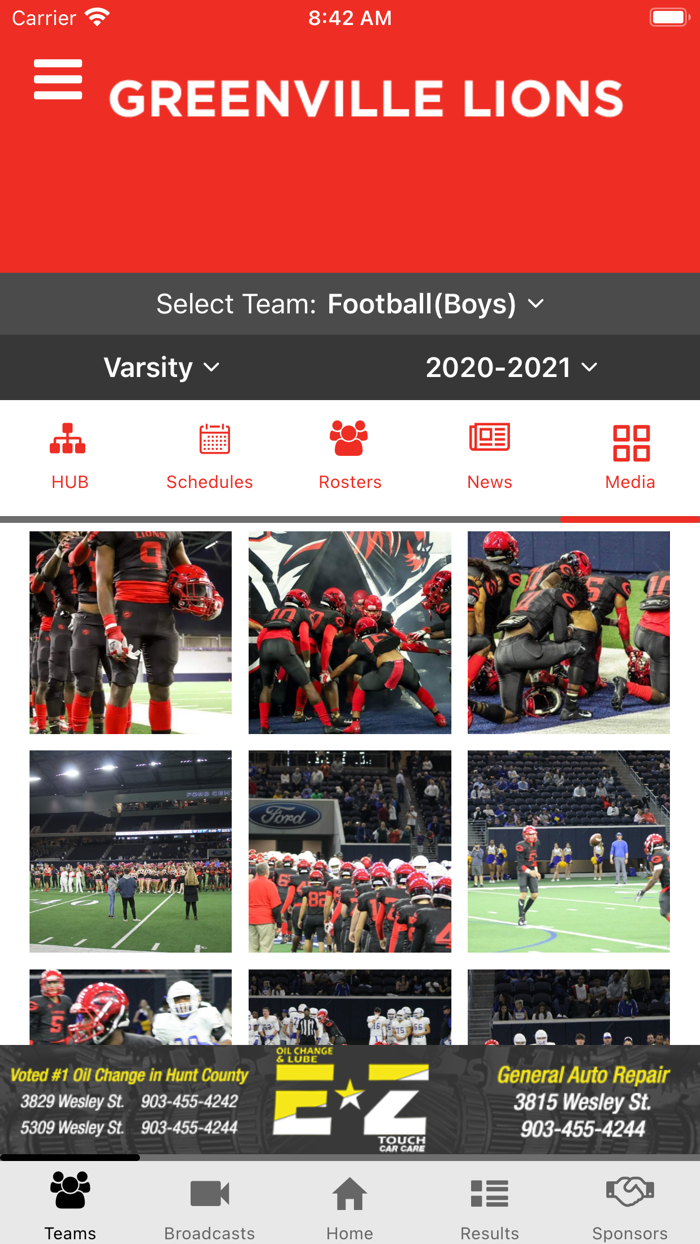 Greenville Lions Athletics