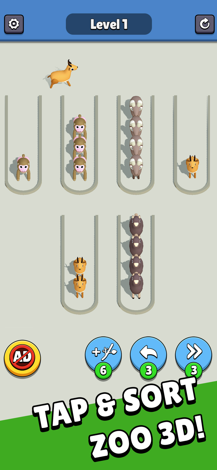 Zoo Sort 3D